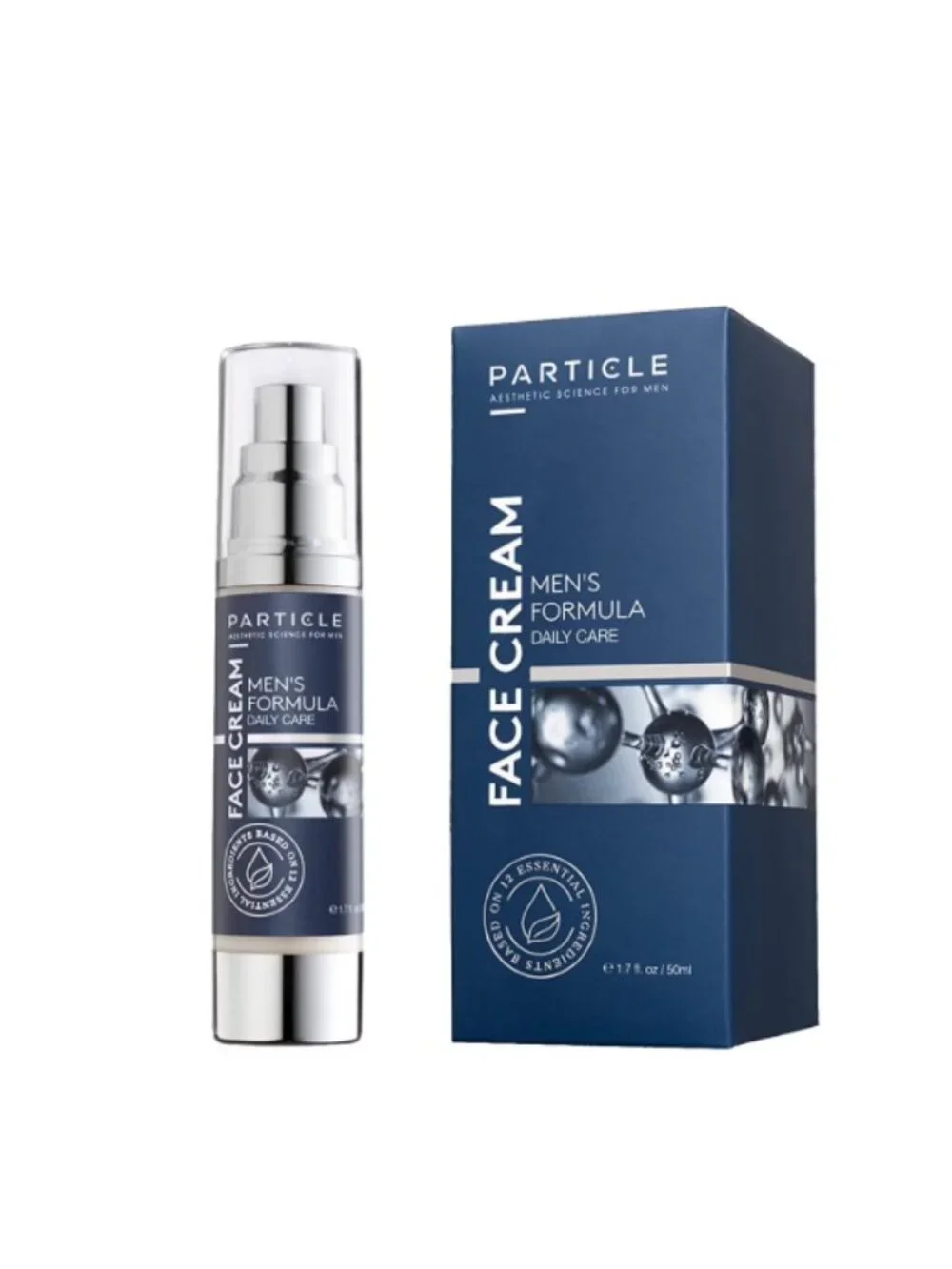 Particle Mens Face Cream - 6 in 1 Mens Anti Aging Face Moisturizer (1.7 oz) Eye